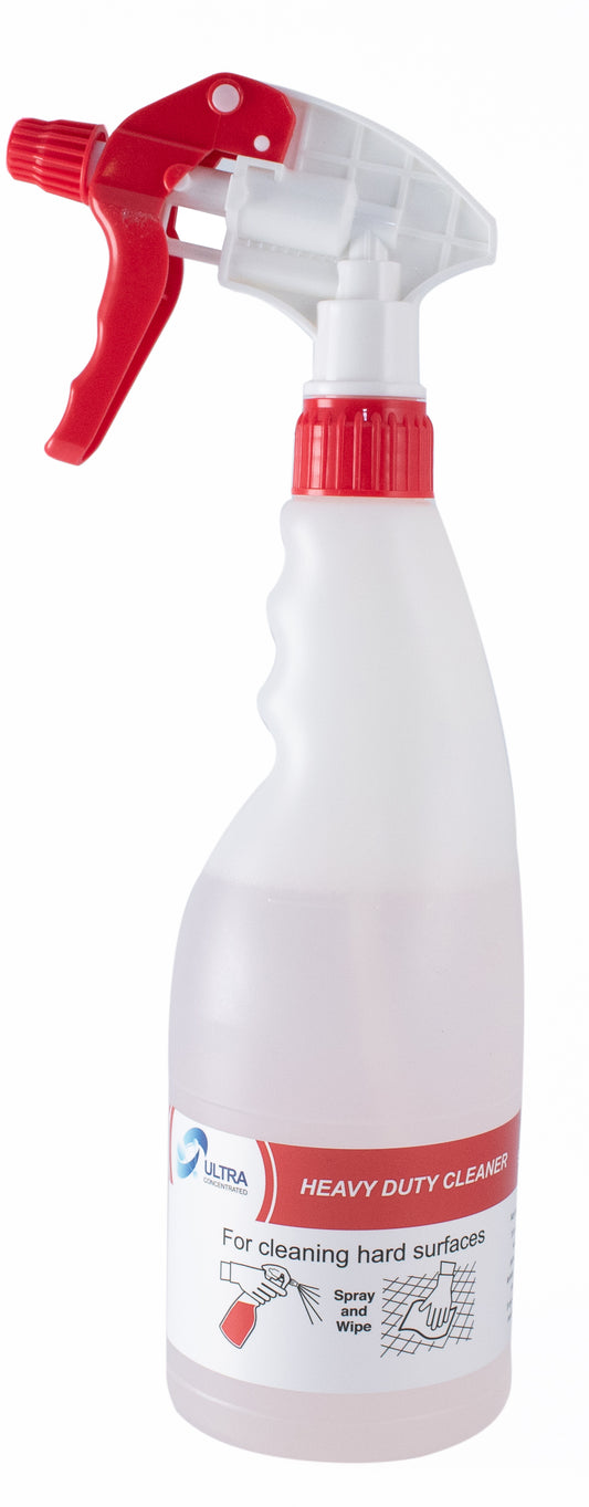 Refillable 750ml Trigger Bottle For Use With Heavy Duty Cleaner