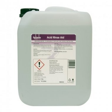 Rinse Aid - Acidic - 1 x 5 Litres