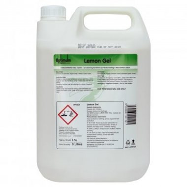 Lemon Floor Gel - 1 x 5 Litre