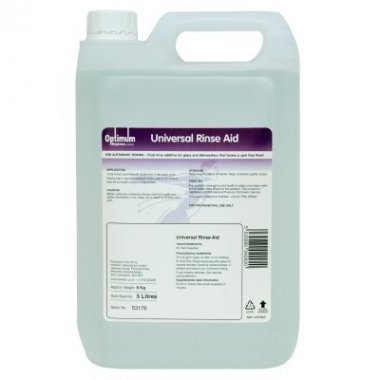 Universal Rinse Aid - 1 x 5 Litres