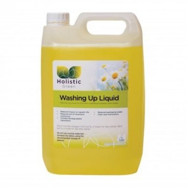 Holistic Green Washing Up Liquid - Ecolabel - 1 x 5 Litre